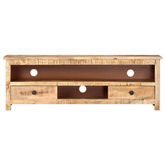 vidaXL Szafka pod TV, 120x30x40 cm, surowe drewno mango