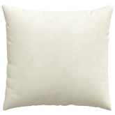 Poduszki na sofę 2 pcs Kremowy 50 x 50 cm Tkanina sztruksowa