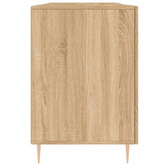 vidaXL Biurko, dąb sonoma, 140x50x75 cm, materiał drewnopochodny model standard