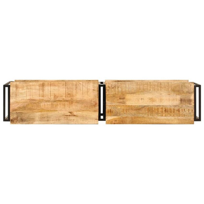 vidaXL Szafka pod TV, 140x30x40 cm, lite drewno mango