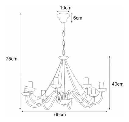 Lampa wisząca KZ-3992 z serii BARTEZ