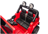 Pojazd Na Akumulator Jeep Rubicon 4x4 DK-JWR556 4x200W 24V Czerwony
