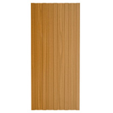 Panel dachowy 36 pcs naturalny 100 x 45 cm Stal galwanizowana