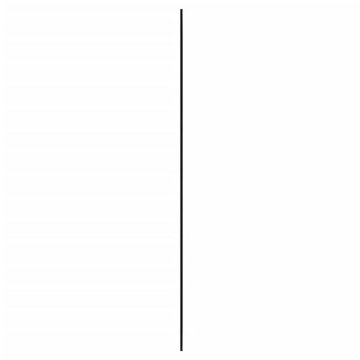 vidaXL Lustro ścienne, 25x60 cm, szklane, owalne