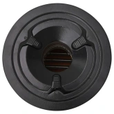 Piecyk kempingowy na drewno, 51,5x35x30,5 cm, stal nierdzewna