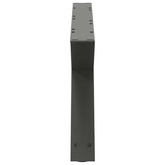 Nogi do stolika kawowego 2 szt. Antracyt 70x(30-31,3) cm Stal
