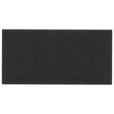 Wejściowy zagłówek 12 szt. 60 x 30 cm Czarny tkanina