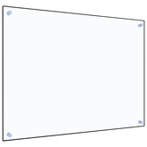 Panel ochronny do kuchni, przezroczysty, 80x60 cm, szkło