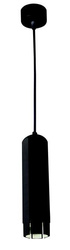 Lampa wisząca czarna naświetlacz Tuba 31-77691