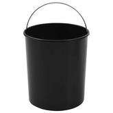 Kosz na śmieci do zabudowy, stal nierdzewna, 12 L