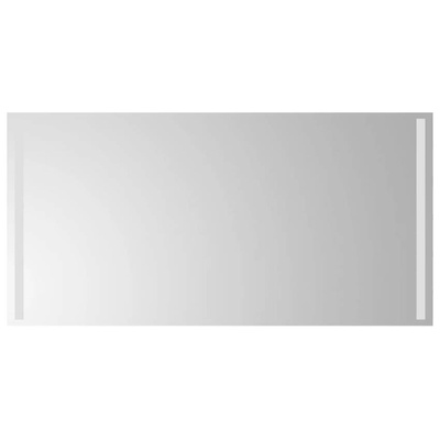 vidaXL Lustro łazienkowe z LED, 100x60 cm