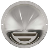 Pokrywy wentylacyjne 2 pcs Srebrny 100 mm Stal nierdzewna