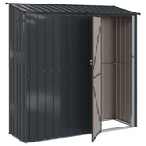 Schowki ogrodowe Antracyt 203,5 x 73 x 200 cm Metal