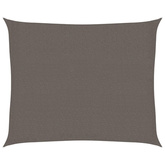 Żagiel przeciwsloneczny, 160 g/m?, antracytowy, 2,5x3 m, HDPE