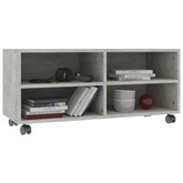 vidaXL Szafka pod TV, kolor betonowy szary, 90x35x35 cm