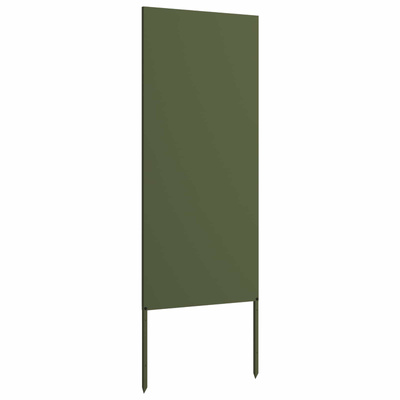 Ekran zapewniający prywatność w ogrodzie oliwkowy 50 x 140 cm