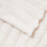 Koce narzutowe 6 pcs Kremowy 200 x 150 cm Polar