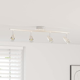Reflektor sufitowy Nikiel 61 x 10 x 12,5 cm Metal
