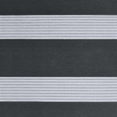 Roleta zebra, czarna, szerokość tkaniny 125,9 cm, poliester