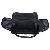 TRIXIE Transporter samolotowy dla psa Fly, 45x28x25 cm, czarny