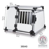 TRIXIE Transporter dla zwierząt, rozmiar L, aluminiowy