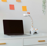 Lampka biurkowa K-BL1601 BIAŁY z serii ŻYRAFA