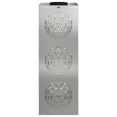 Słoneczna LED lampa na ścieżkę 2 pcs Srebrny Stal nierdzewna
