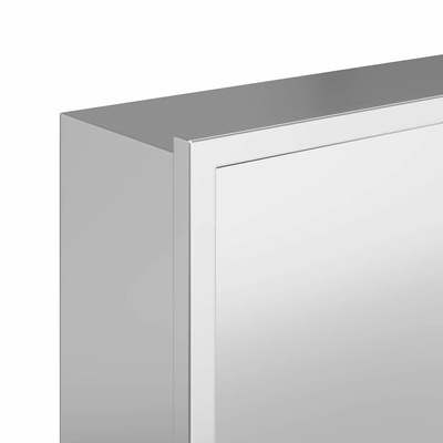 Nisza prysznicowa srebrny 75 x 30 x 9,5 cm Stal nierdzewna
