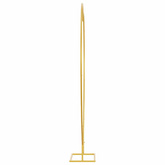 Łuk Ślubny złoty 195 x 35 x 211 cm Stal