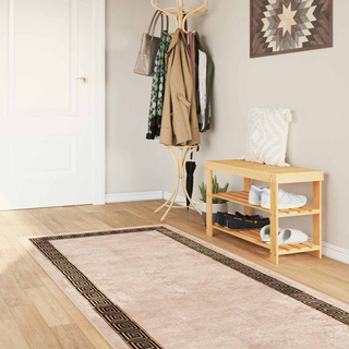 Chodnik dywanowy MARSA Czarny 100 x 250 cm Poliester i PVC