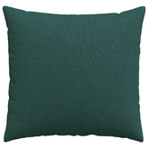 Poduszki na sofę 2 pcs Ciemna zieleń 50 x 50 cm tkanina