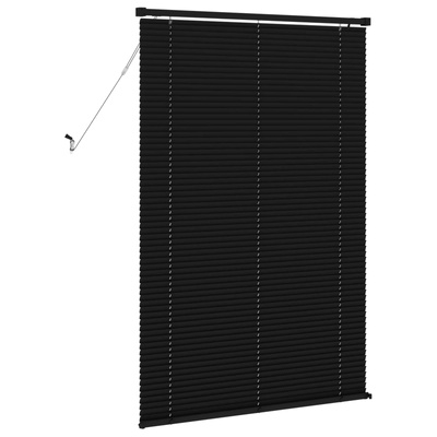 Żaluzja wenecka Czarny 150 x 80 cm 25 mm PVC