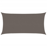 Żagiel przeciwsłoneczny, 160 g/m?, antracytowy, 2,5x4,5 m, HDPE