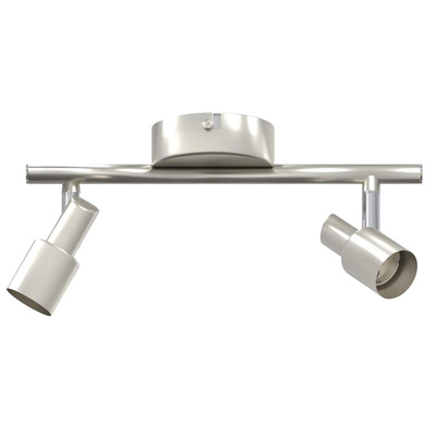 Reflektor sufitowy Z reflektorami Nikiel 25,5 x 8 x 11 cm Stal