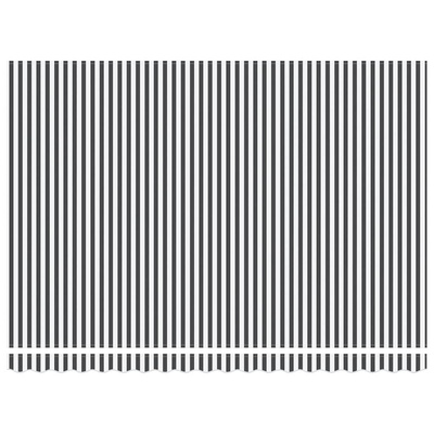 Automatyczna markiza, antracytowo-biała, 450x300 cm