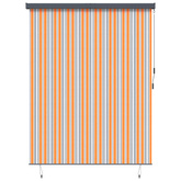 Roleta Żółty i Niebieski 200 x 250 cm Materiał i Aluminium