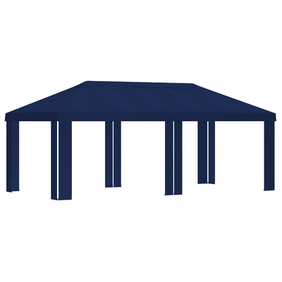 Pokrycie altany 6 x 3 m niebieski Poliester 190 gsm