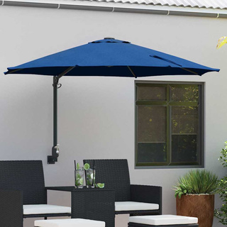 Parasolka ogrodowa 248 x 248 x 148 cm Poliester i Stal