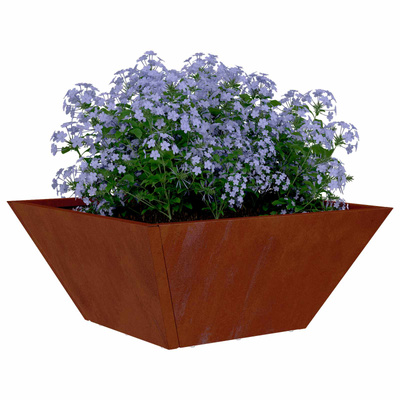 Doniczka ogrodowa Rdzawy 35 x 35 x 15 cm