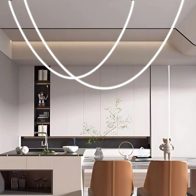 Lampa wisząca Abigali Skyline 60W 3000K nowoczesna 3m