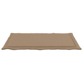 Poduszki na siedziska 4 pcs Ciemnoszary 47 x 36 x 2 cm