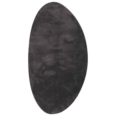 Dywany pokojowe HUARTE Antracyt 100 x 200 cm Poliester