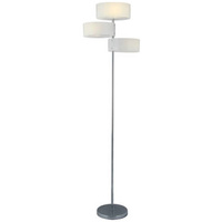 lampa podłogowa led kryształ ANTILA srebrny Nowoczesna