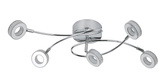 Lampa sufitowa LED 5x5W VINOLA 98-66039 CHROM 3000K