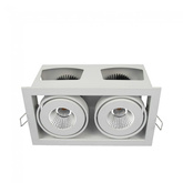Oprawa sufitowa Downlight - Neutralna barwa - 2x10W