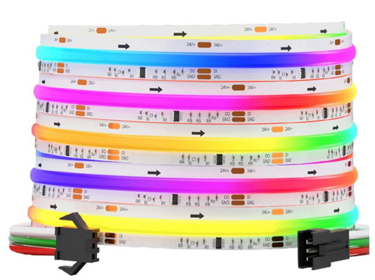 Taśma LED Cyfrowa  RGB 24V / COB / 14W / 420LED / IP20 /SPI DIGITAL proCOB® IC / WS2811-UCS1903 / 5m / 10mm