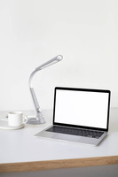 Lampka biurkowa K-BL1063 SREBRNY z serii BERKANE
