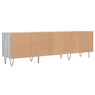 vidaXL Szafka pod TV, szary dąb sonoma, 150x30x44,5 cm w kolorze cm