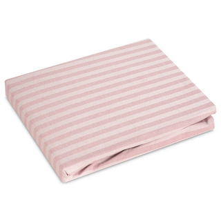 Prześcieradło Pasy różowe 100x200