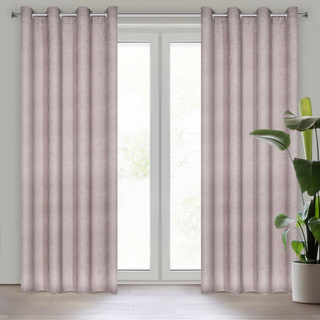 Zasłona Mabel różowa 140x250